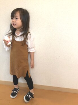 swhrkさん（キッズ・80cm）の秋コーディネート