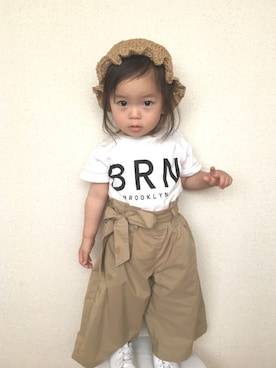 swhrkさん（キッズ・74cm）の夏コーディネート