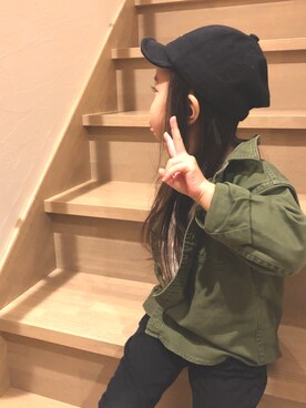 swhrkさん（キッズ・90cm）の秋コーディネート