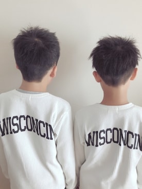 swhrkさん（キッズ・90cm）の秋コーディネート