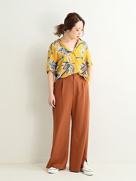 momoさん（レディース・160cm）の春コーディネート