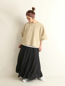 momoさん（レディース・160cm）の春コーディネート