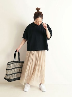 momoさん(レディース・160cm)の夏コーディネート
