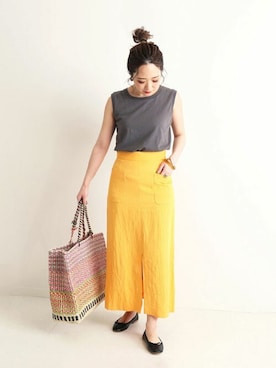 momoさん(レディース・160cm)の夏コーディネート