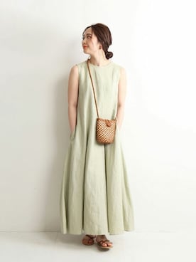 momoさん（レディース・160cm）の夏コーディネート