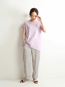 「IENA（イエナ）のアイテム（シューズ）」を使った、momoさん（レディース・160cm）の夏コーディネート