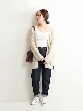 momoさん（レディース・160cm）の夏コーディネート