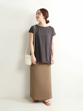 momoさん（レディース・160cm）の夏コーディネート