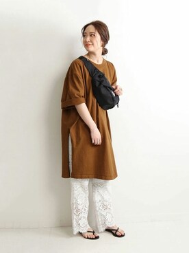 momoさん（レディース・160cm）の夏コーディネート