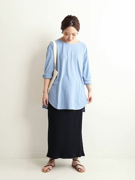 momoさん（レディース・160cm）の夏コーディネート