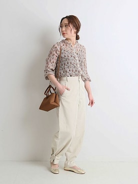 momoさん（レディース・160cm）の夏コーディネート