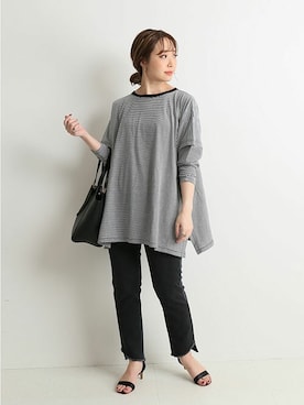 momoさん（レディース・160cm）の秋コーディネート