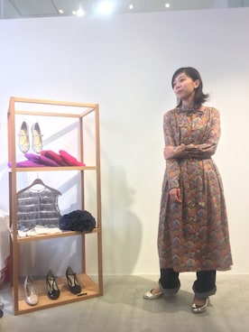 「My Fav. CHILD WOMAN（マイファブチャイルドウーマン）のアイテム（デニムパンツ）」を使った、yumaさん（レディース・161cm）の夏コーディネート