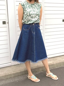 赤石悠さんのコーディネート