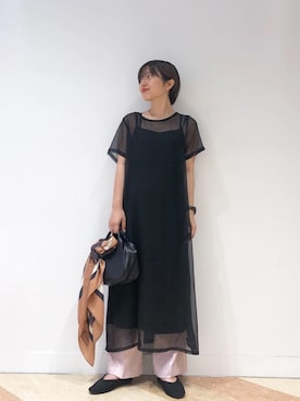 「Kastane（カスタネ）のアイテム（財布/小物）」を使った、mikami sayaさん（レディース・156cm）の秋コーディネート