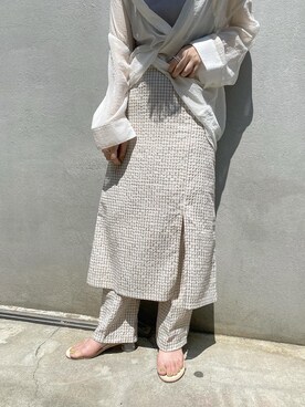 mikami sayaさん（レディース・157cm）の春コーディネート