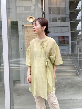 mikami sayaさん（レディース・157cm）の春コーディネート