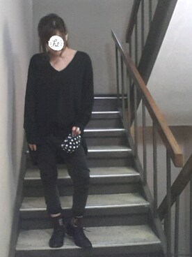 「ローポニーテール」｜miya さん（レディース・156cm）の春コーディネート
