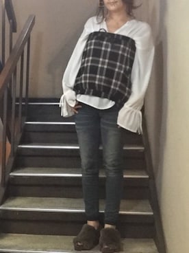 「Le Chione（ルキオネ）のアイテム」を使った、miya さん（レディース・156cm）の秋コーディネート