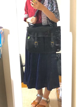 「BRADY」｜「アイテム（アナログ腕時計）」を使った、みくさん（レディース・159cm）の夏コーディネート