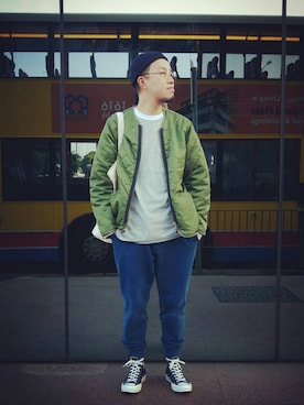 「coordinate」｜Paak Chanさん（メンズ・172cm）の冬コーディネート