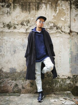 「coordinate」｜Paak Chanさん（メンズ・172cm）の冬コーディネート