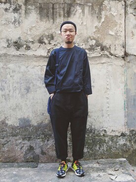 「coordinate」｜Paak Chanさん（メンズ・172cm）の冬コーディネート
