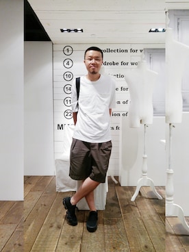 「coordinate」｜Paak Chanさん（メンズ・172cm）の夏コーディネート