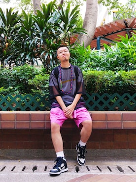 「Wagamamaplayground」｜Paak Chanさん（メンズ・172cm）の夏コーディネート