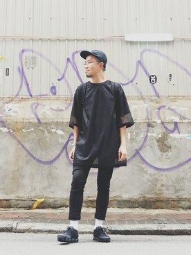 「Wagamamaplayground」｜Paak Chanさん（メンズ・172cm）の夏コーディネート