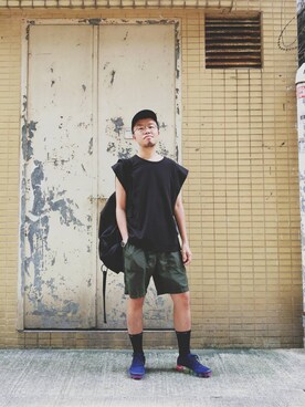 「Wagamamaplayground」｜Paak Chanさん（メンズ・172cm）の秋コーディネート