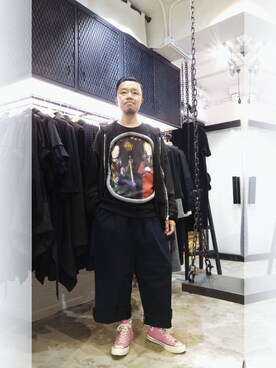 「Wagamamaplayground」｜Paak Chanさん（メンズ・172cm）の秋コーディネート