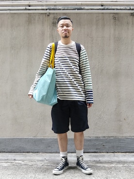 「YOU MUST CREATE（ユーマストクリエート）のアイテム」を使った、Paak Chanさん（メンズ・172cm）の冬コーディネート