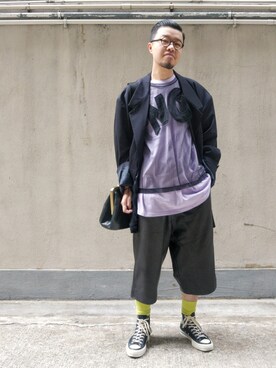 Il Bisonte イルビゾンテ のショルダーバッグを使ったメンズ人気ファッションコーディネート 地域 香港 Wear