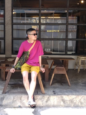 「coordinate」｜Paak Chanさん（メンズ・172cm）の春コーディネート