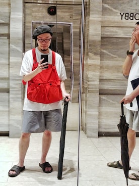 「Wagamamaplayground」｜Paak Chanさん（メンズ・172cm）の夏コーディネート