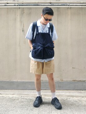 「FUTURE CLASSICS（フューチャー クラシックス）のアイテム」を使った、Paak Chanさん（メンズ・172cm）の秋コーディネート