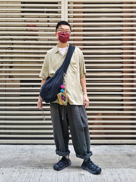 「Wagamamaplayground」｜Paak Chanさん（メンズ・172cm）の春コーディネート