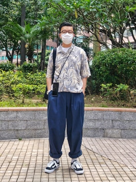 「Wagamamaplayground」｜Paak Chanさん（メンズ・172cm）の夏コーディネート