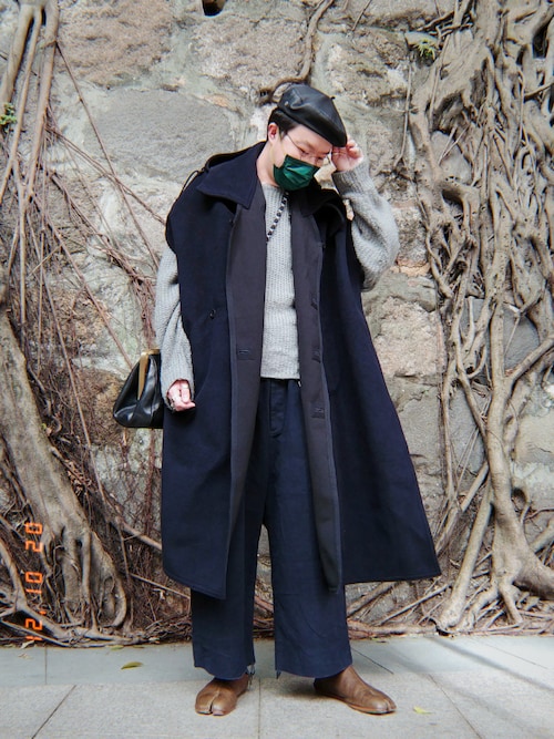 JUNYA WATANABE MANのポンチョを使ったメンズ人気ファッション