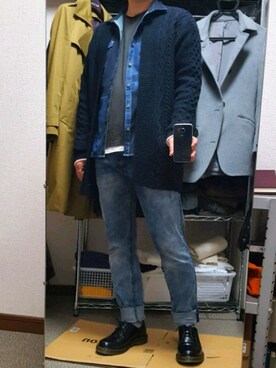 ダイテンさん（メンズ・173cm）の冬コーディネート
