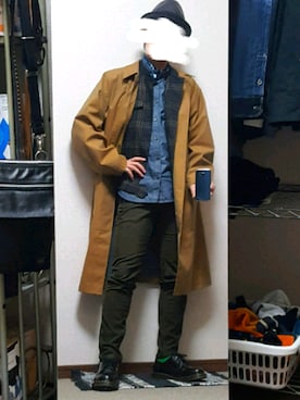 「Paul Smith（ポールスミス）のアイテム（ブルゾン）」を使った、ダイテンさん（メンズ・174cm）の春コーディネート