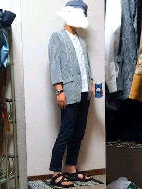 「デニスラ」｜ダイテンさん（メンズ・174cm）の夏コーディネート