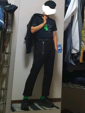 「LIDNM（リドム）のアイテム（財布/小物）」を使った、ダイテンさん（メンズ・174cm）の夏コーディネート
