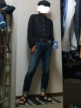 「COMME CA ISM（コムサイズム）のアイテム（アクセサリー）」を使った、ダイテンさん（メンズ・174cm）の夏コーディネート