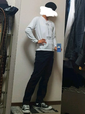 「LIDNM（リドム）のアイテム（財布/小物）」を使った、ダイテンさん（メンズ・174cm）の夏コーディネート