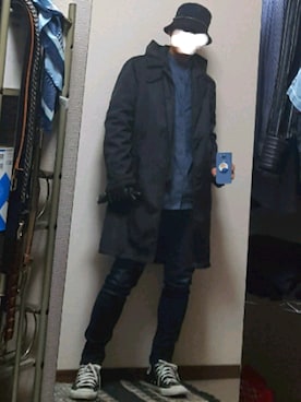 「d-staq」｜ダイテンさん（メンズ・174cm）の冬コーディネート