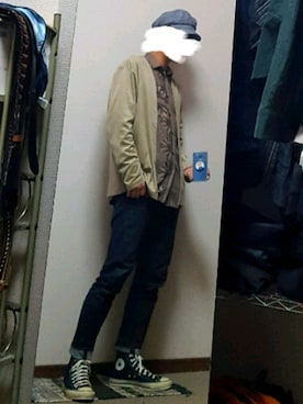 「リーバイス502」｜ダイテンさん（メンズ・174cm）の春コーディネート