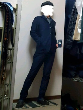 「アイテム（スラックス）」を使った、ダイテンさん（メンズ・174cm・30代）の春コーディネート