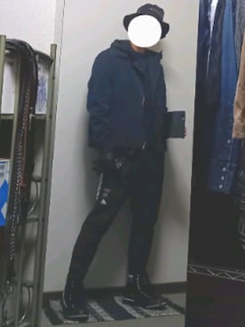 「アイテム（ブルゾン）」を使った、ダイテンさん（メンズ・174cm・40代）の冬コーディネート